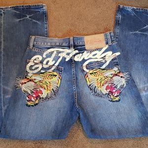 Ed Hardy Jean's sz31/32 inseam